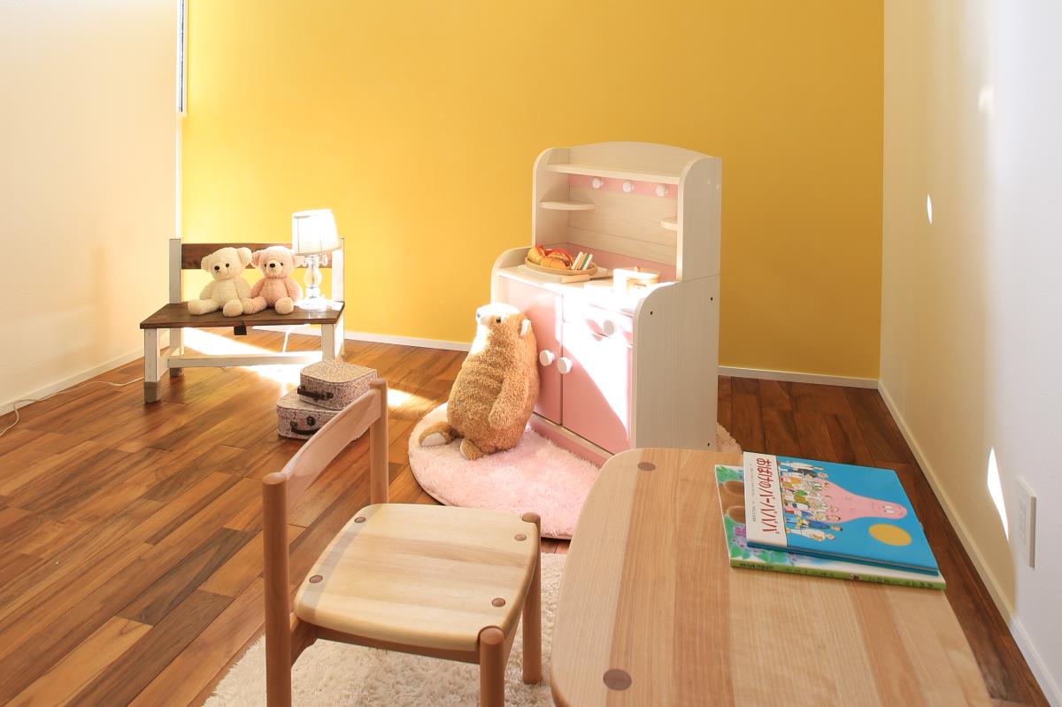 美濃加茂市の新築住宅で、おしゃれな子供部屋